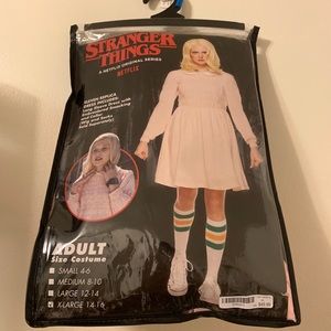 Halloween costume Eleven. wig , socks and dress